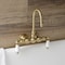 Kingston Brass AE5T7 3-3/8 Inch Wall Mount Tub Faucet, Brushed Brass AE5T7 - alternate 3